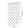 Heart Wallpaper White, Purple, Light Gray and Lavender 50x1000