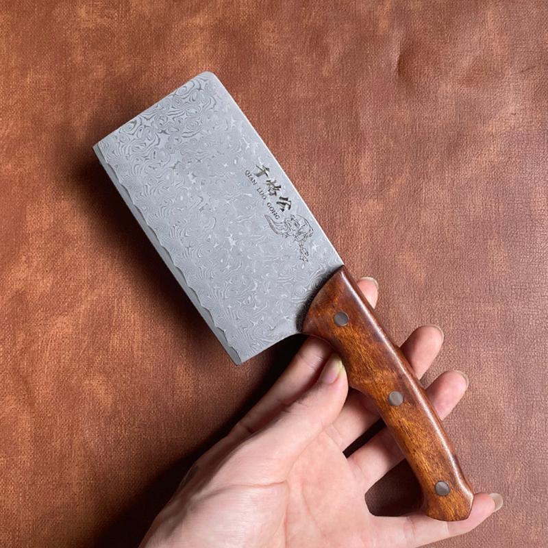 

Мини-нож для нарезки 5 дюймов 67 слоев дамасской стали лезвие 10Cr15MoV острый универсальный шеф-повар топорик кухонные ножи деревянная рукоятка Messer 5 inch