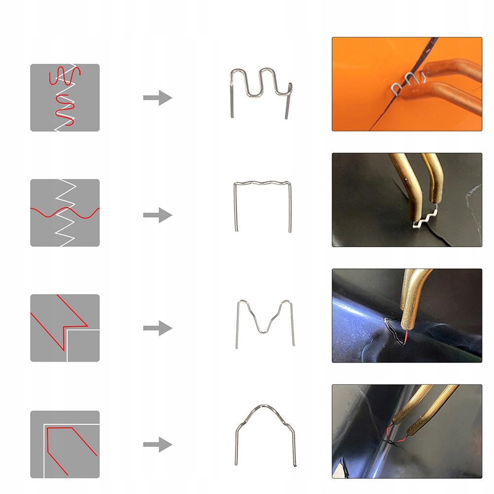 Rosfix Zszywacz Do Plastiku W Walizce – Uniwersalne Zastosowanie | 1000 Zszywek W Zestawie | Ergonomiczny Design I Wysoka Wytrzymałość