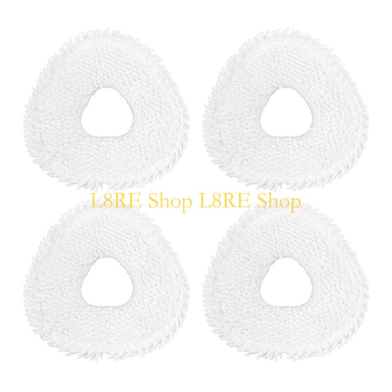 L8RE 2Pcs/4Pcs/6Pcs Vacuum Mop Replacement Pads Reusable Mopping Pads Suitable for Cloud Whale NARWAL J3 Sweeping Robot