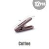 12Pcs/Pack Plastic Clothes Pegs Laundry Clips Multifunctional Windproof Towels Socks Clothespin Hangers