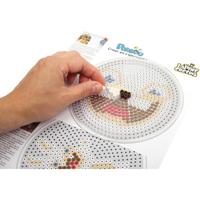 Kit perles à repasser PERLOU Lapins Crétins