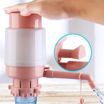 Water Bottles Pump Manual Hand Press Drinking Fountain Pressure Pump Water Pump with An Extra Short Tube Food Grade Drinkware