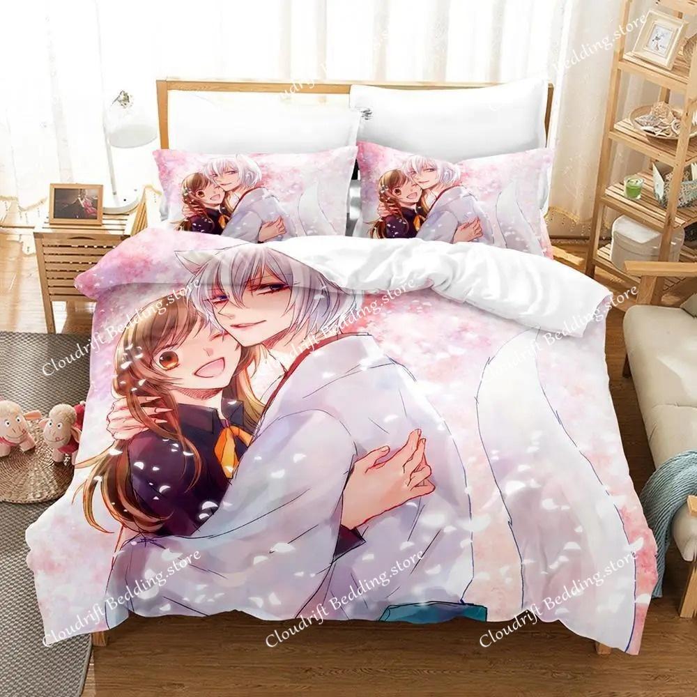 New Kamisama Kiss Tomoe Bedding Set Single Twin Full Queen King Size Bed Set Adult Kid Bedroom Duvet Cover Sets 3D Print Anime