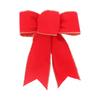 Small Red Vibrant Christmas Bow Adding A Touch Of Color To Festivities Holiday