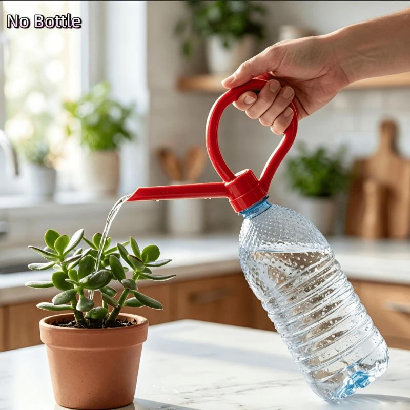 Portable Watering Can Nozzle Simple Plant Watering Device Diy Bottle Cap Spout For Home Bonsai Irrigation