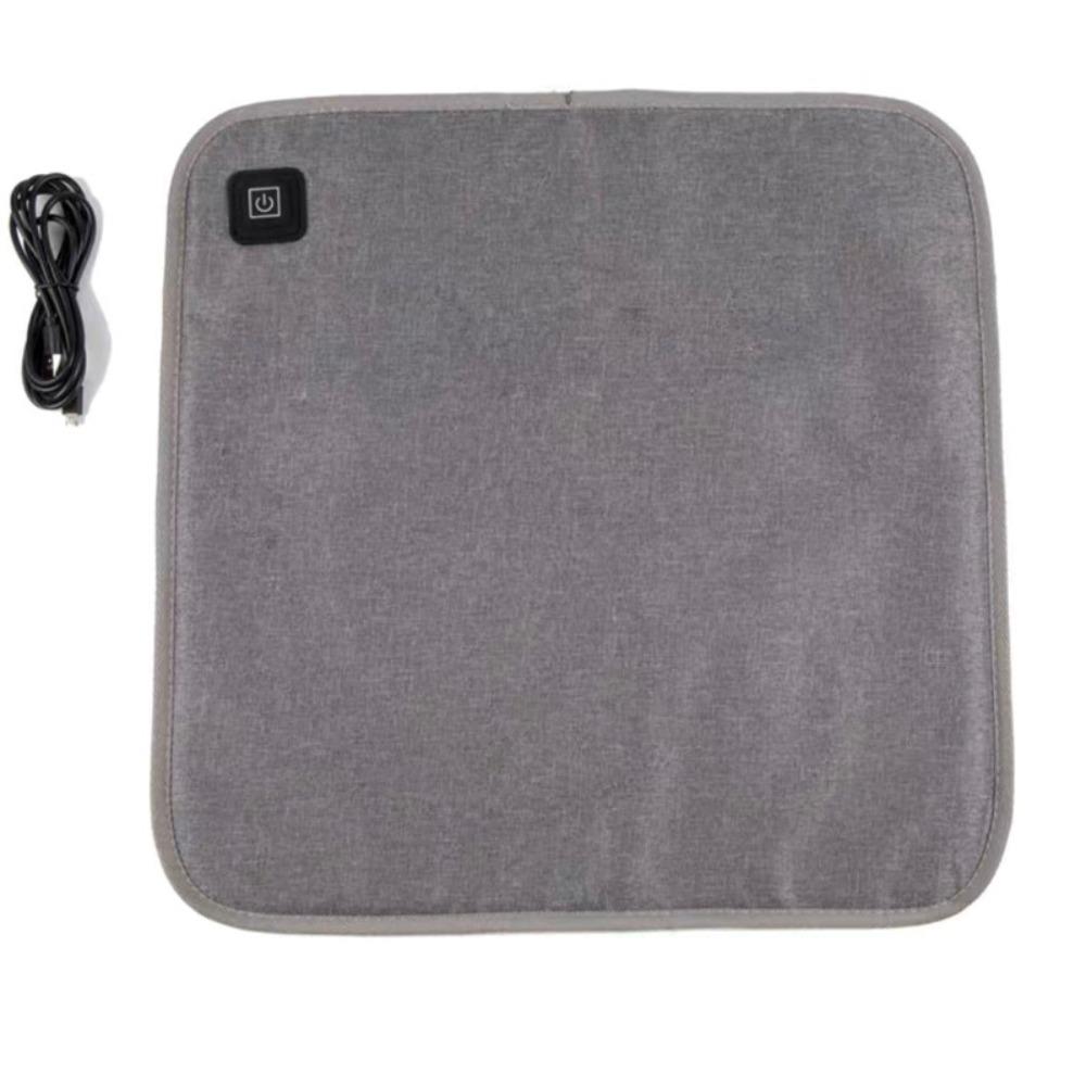 с 3 регулируемыми температурами Нагревающаяся подушка на сиденье Водонепроницаемая USB-нагреватель для спинки стула Нагревательный коврик для стула Обогреватель для стула Домашний 2450₽