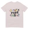 Animals Read Reading Book Library First Day Of School Kids TShirt