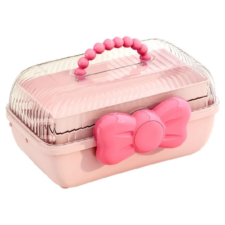 Hair Accessories Storage Box Multi Compartment Hair Accessories Container Case