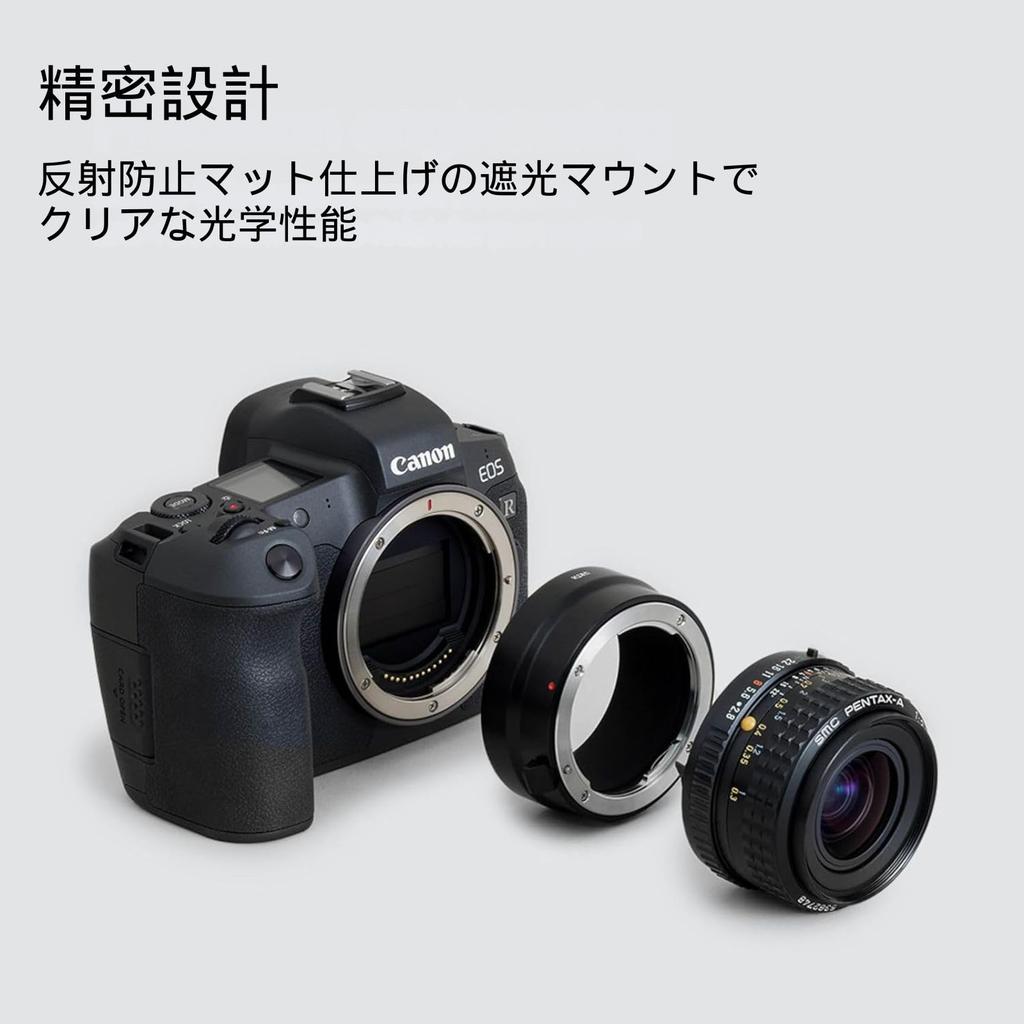 Urth Objektivadapter K-Objektiv auf Canon RF Kamera Kameraadapter Bajonett-Umwandlung Handbuch (Pentax-Bajonett) (Handbuch / / Antireflektierend)