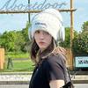 Womens Knit Beanie Korean Style Simple Versatile Warm Windproof Ear Protection Wool Blend Winter Hat
