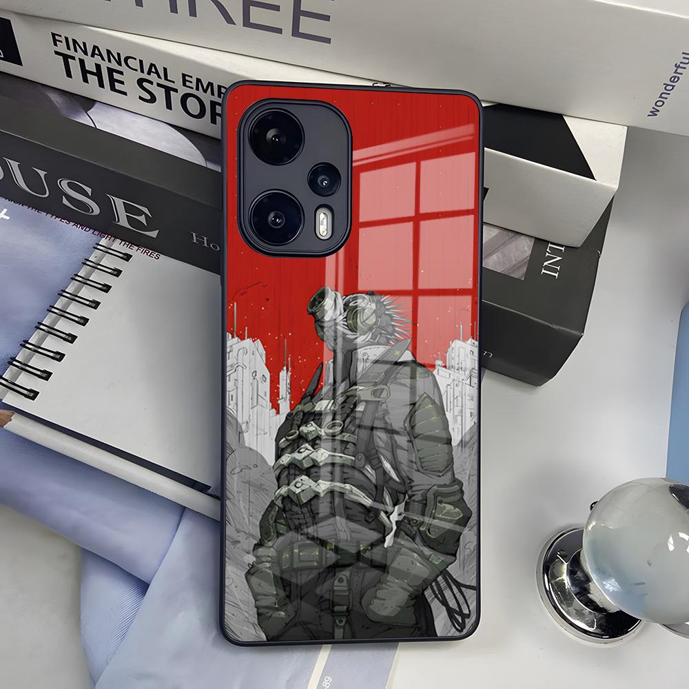 Anime D-Dorohedoro Phone Case For Redmi 13 12 13c 12c Note 13 Pro Plus 11 12 Pro 10 12s 11s Glass Cover