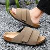 Fashion Men Shoes Outdoors Luxury Sandals for Men Breathable Thick Bottom Unisex Soft Non-slip Women Sandals Summer 2024 Beach Shoes