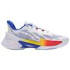 Under Armour CURRY SERIES 7 Fabric Abrasion Resistant Breathable Low top Basketball Shoes Unisex White Blue 3027983-100