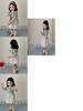 Stylish Korean Toddler Girls Summer Outfit Soft Cotton Short Sleeve T-shirt And Skirt Set