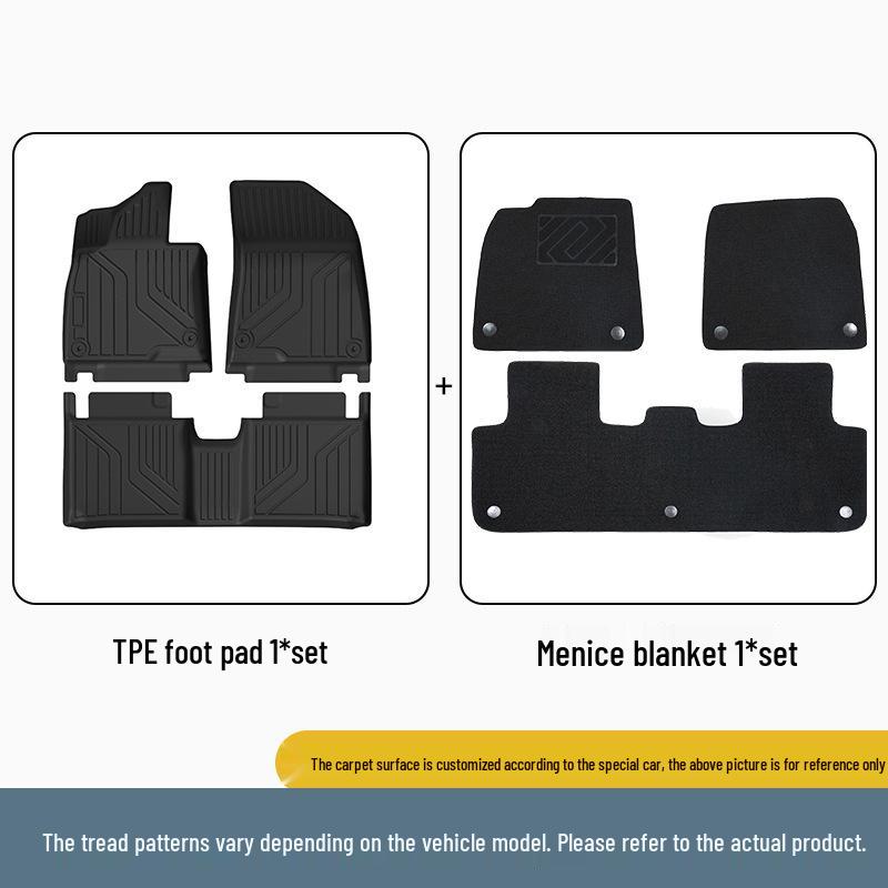 Toyota Yaris TPE Floor Mats: Full Coverage, Safe, Eco-Friendly