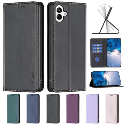 Für Samsung A06 SM-A065F Hülle Luxus Magnet Klapphülle auf Für Etui Samsung Galaxy A06 A 06 SM-A065M A16 Leder Kartenhülle