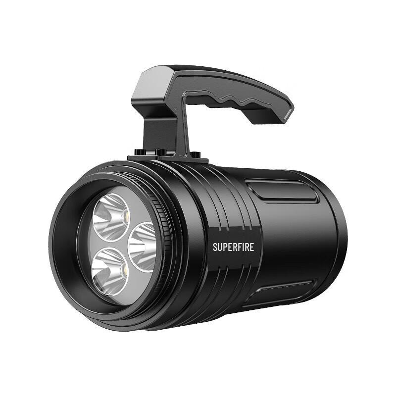 SupFire High-Power Rechargeable LED Searchlight