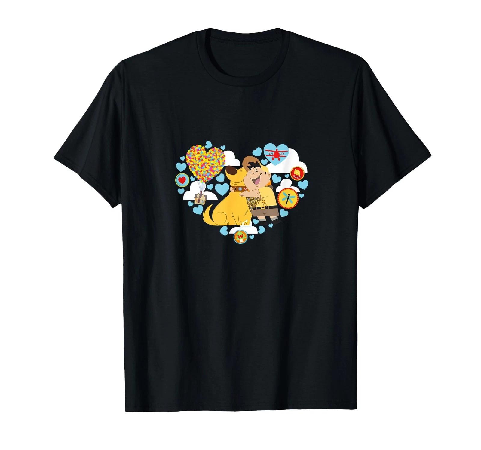 DISNEY PIXAR Up Russell and Doug Hart T-shirt M