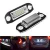 2X For Volvo S80 S60 V60 V50 S40 XC90 V70 C70 License Number Plate Light Lamp