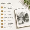 NOELAMOUR Sketchbook A4 Vertical Opening 30 Sheets Thick Paper 160gsm Sketchbook for and Painting 3-Pack Drawing, Sketching,
