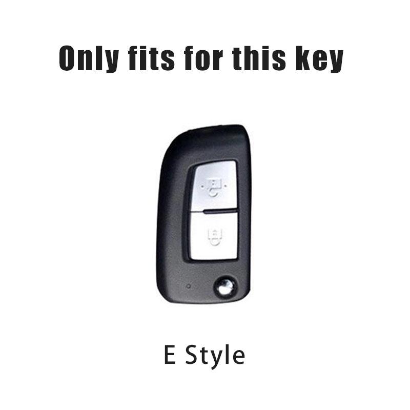 Leather Car Key Cover Case Shell For Nissan Qashqai J11 X-Trail Juke Micra Murano Tiida Maxima Altima Pulsar Auto Accessories