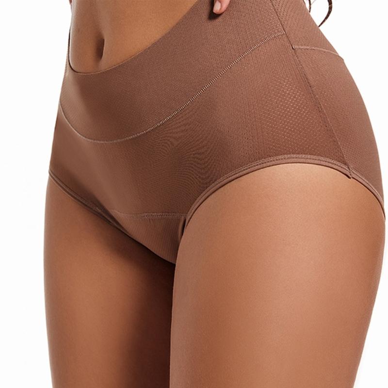 Heavy Flow High Absorbency Period Underwear for Women,Leakproof Panties Postpartum Menstrual Hipsters Briefs