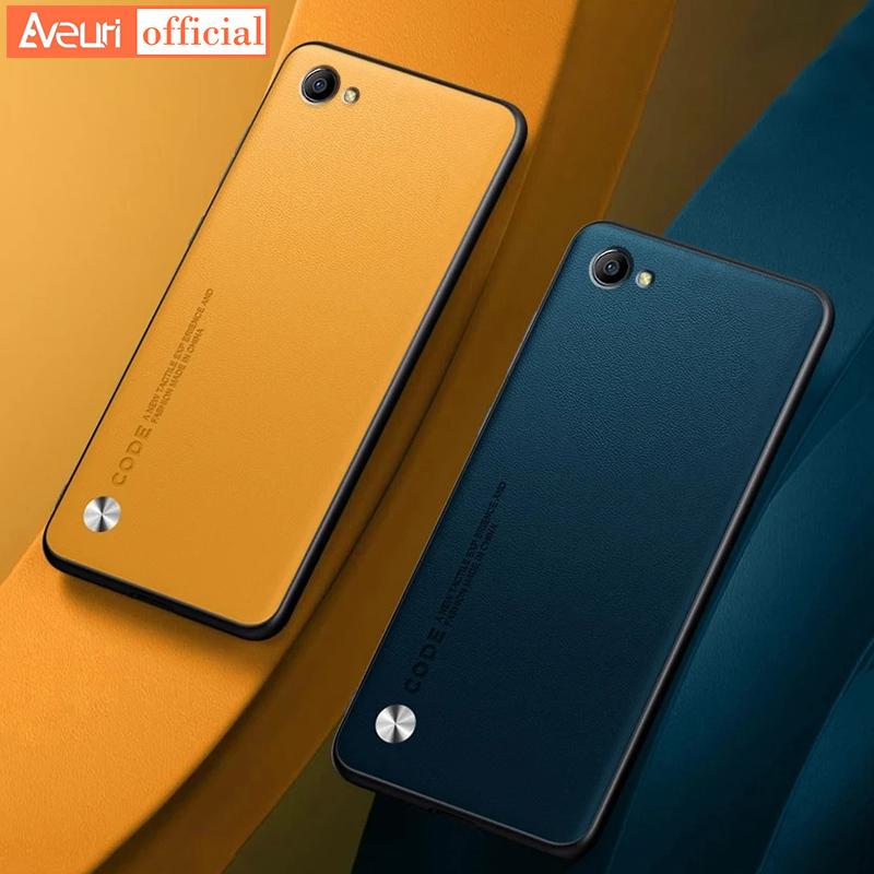 

Силиконовый чехол для телефона с полной защитой для Vivo Y81 Y81i, роскошный чехол из искусственной кожи для Vivo Y81 i, противоударный матовый чехол для задней крышки