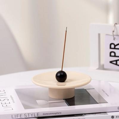 1 szt. Kadzielnica Stojak na patyczki Płytka na kadzidełka sznurkowe Podstawa na kadzidełka w formie spirali Drzewo sandałowe Świątynie Studio jogi Dekoracja domu