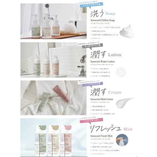 MOIDITE Innocent Fresh Mist, Pure Soap Scent, 14ml