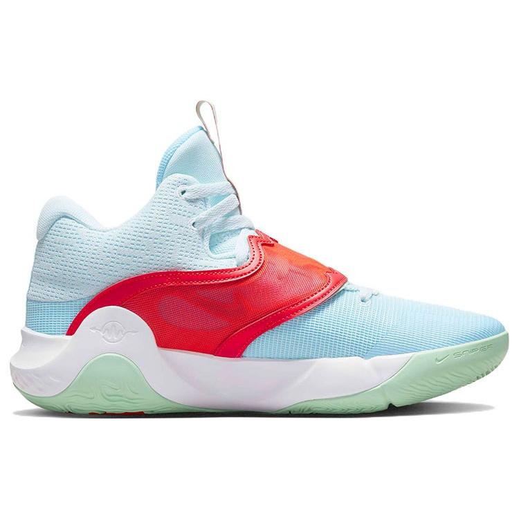 Nike KD Trey 5 X EP 'Blue Chill Bright Crimson Mint' Men's DJ7554-400