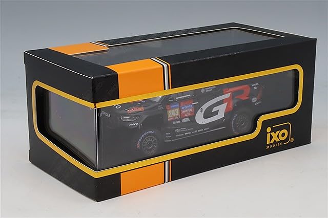 Ixo Scale Toyota GR DKR Hilux Evo T1U 2024 Dakar Rally Cummings 1/43 #243 G.D. Botterill/B.