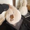 Flauschige Einfache Henkeltasche Neue Mini-Umhängetasche für Damen Elegante Winter-Tasche Bequem und Vielseitig Textur-Beuteltasche