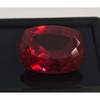 Natural Red Ruby Mozambique 10-12 Ct Cushion Cut Certified Stunning Gemstone