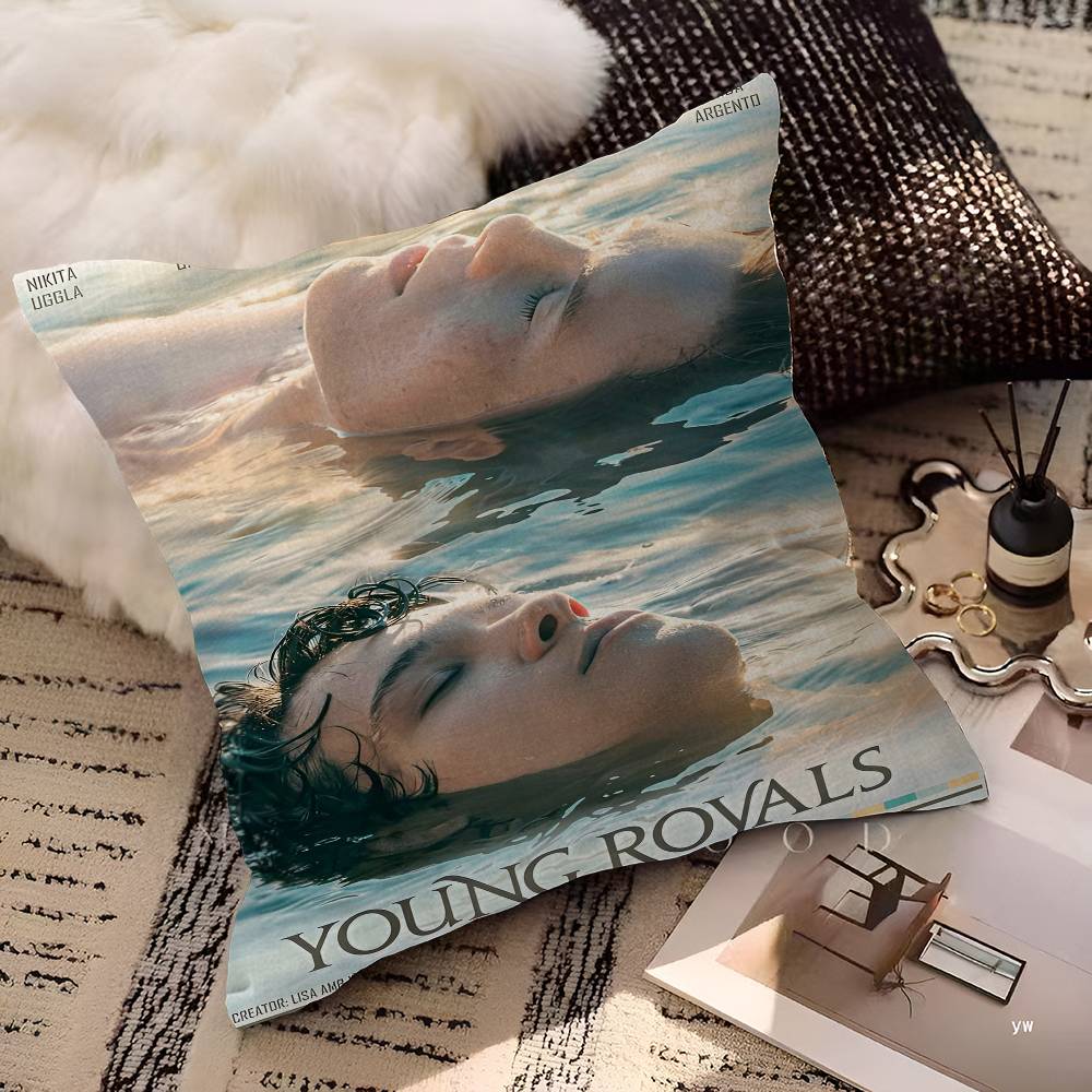 Film Young Royals Personalisierte Bildtext Heimdeko Kissen Haushaltsgeschenke 45x45cm