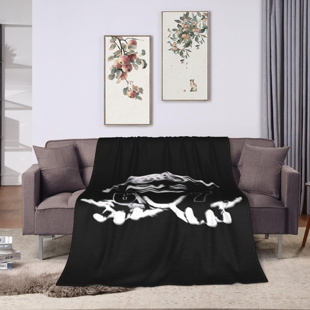 67 Six Seven Funny Meme Blanket Quality Warm Soft  Throw Blanket Winter Girls Boys Living Room Graphic Bedspread