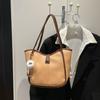 2026 Spring New Vintage Solid Color Large Capacity Tote Hobo Shoulder Top Handle Bag Women Fashi Casual Commuter Handbag