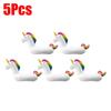 1-5 Stücke Schwimmender Becher Aufblasbarer Flamingo Getränkebecherhalter Pool Float Bar Untersetzer Schwimmhilfen Rosa Spielzeug Getränkehalter