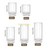 Glass Cylinder Vases Glass Hydroponic Vase Clear Holder Flower Vase D57B