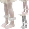 Stretchy Cotton Infant Stockings for Newborns Girls Aged 0 To 12 Years Elastic Waist Baby Tights Breathable Design