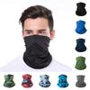 Summer UV Protection Cycling Face Mask Men Women Outdoor Sports Ice Silk Neck Warmer Scarf Breathable Hiking Fishing Face Cover