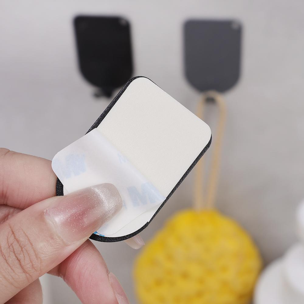 10/1PCS Stainless Steel Towel Hooks Waterproof Self Adhesive Hanging Holder Keys Bag Wall Hanger Bathroom Kitchen Organizer Hook