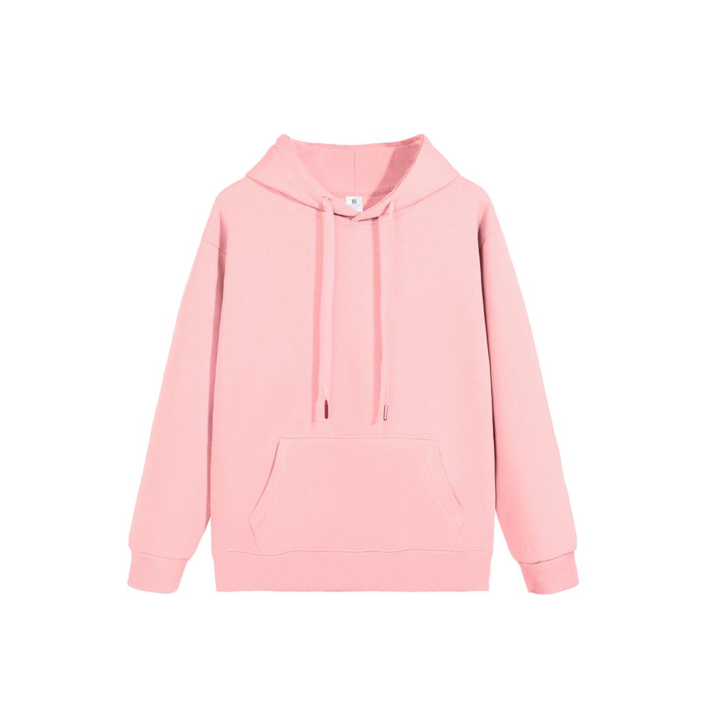 Loose-Fit Streetwear Men's Fashion Brand Solid Color Hooded Cotton-Blend Reversible Sweatshirt Women's Fashionable Casual Youthful Long-Sleeve Autumn