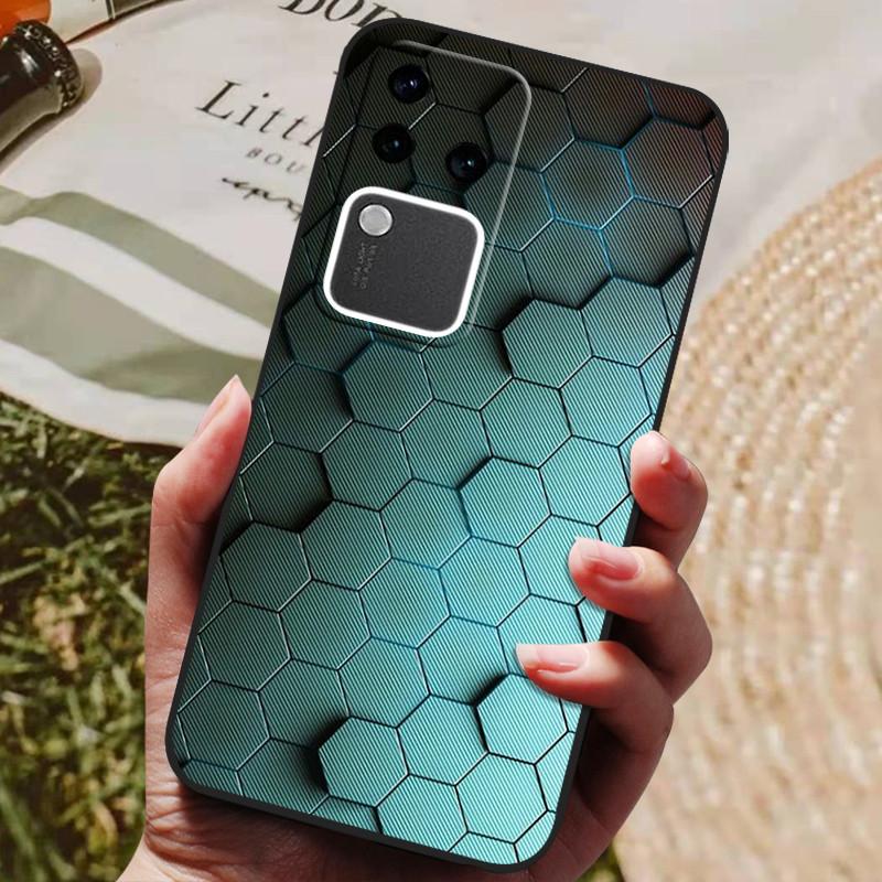 For Vivo V30 Pro V2319 Case Luxury Phone Silicon Back Cover For Vivo V30 V2318 V 30 VivoV30 V30Pro Cases Protective Shell Capas