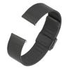 22mm Stainless Steel Watch Bands Mesh Woven Watch Straps Quick Release Watch Wristband with Universal Buckle for
