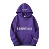 Unisex Oversized Hoodie With Front Letter Print Cotton Sweatshirt Fall Casual Wear