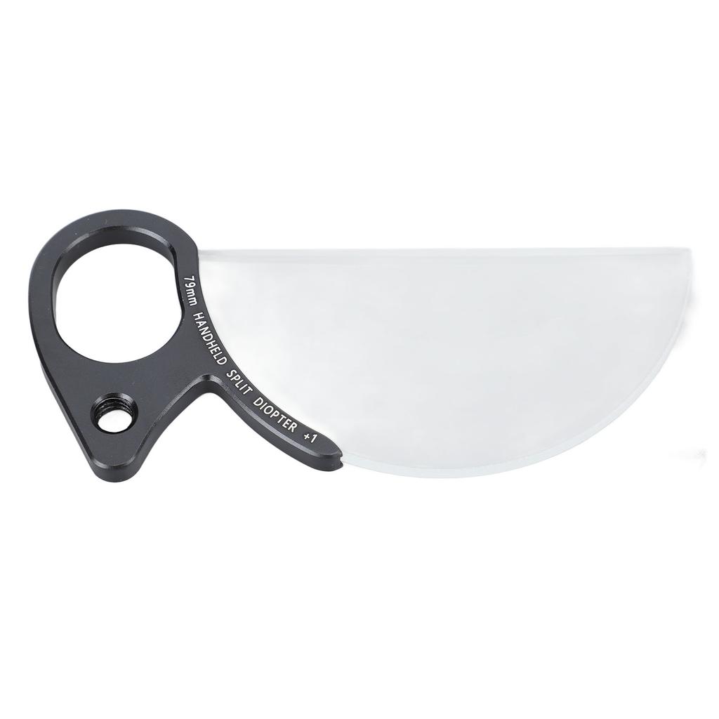 Handheld Split Diopter Filter 79mm Foreground +1 Blur Optical Glass Waterproof MRC Coating Special Effects Camera Filter