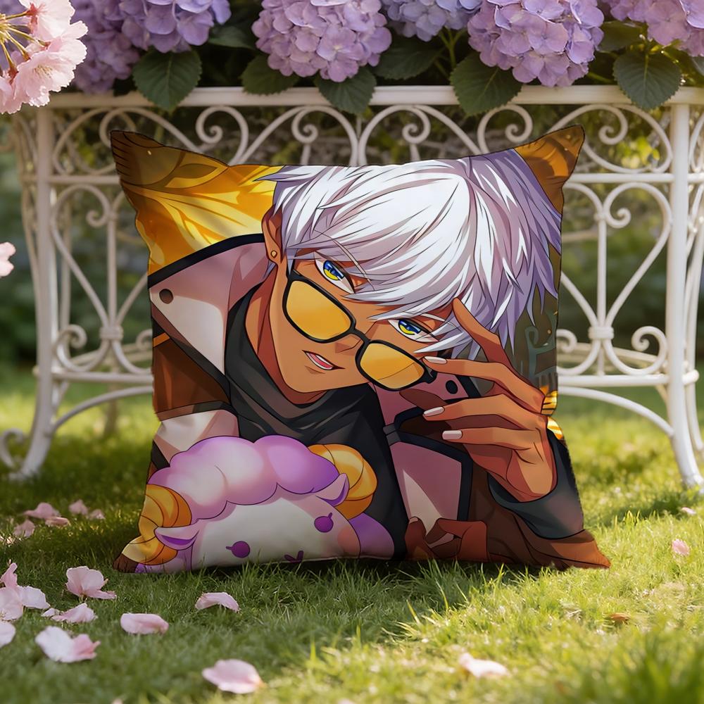Anime Hra O-obey me Povlak na polštář Domov & Auto Dvouscénový povlak na polštář: Oboustranné pro prémiové pohodlí