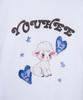 YOUHEE Babo Baby Graphic T-Shirt_White