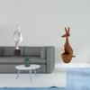 Abstract Animal Art Statue Figurine Decorative Souvenir Resin Wood Sculpture for House Office Coffee
